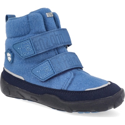 Affenzahn dětské barefoot boty Mid Boot Wool Comfy Elephant