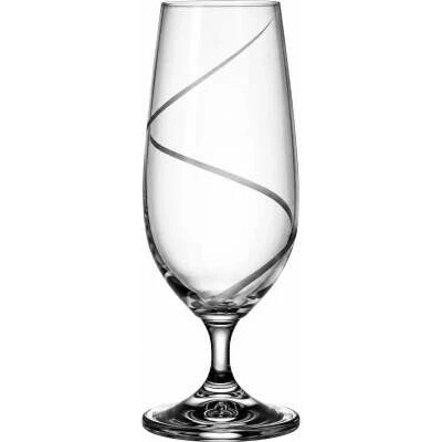 Bohemia Crystal Sklenice na pivo dekor ATLANTIS 6 x 380 ml