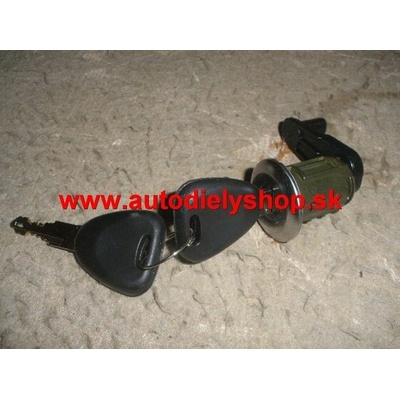 Fiat MULTIPLA 1/99-9/04 1x zámok dverí + 2 x klúč,Ľavý