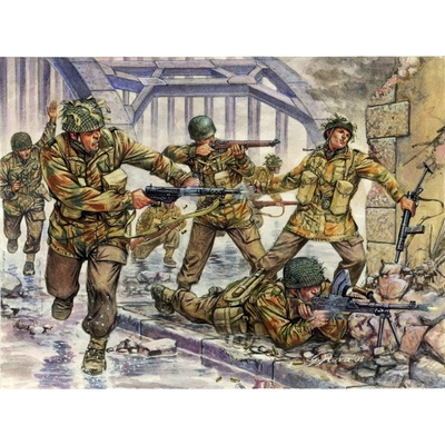 Corfix Model Kit 6034 WWII BRITISH PARATROOPERS 1:72