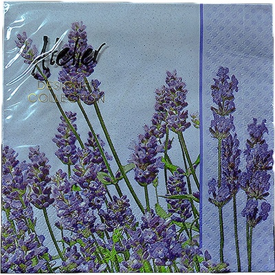 Pingyang Rongrong Handicraft Factory Papierové obrúsky Lavanda 33x33 cm 20 ks