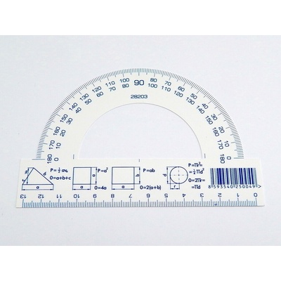 Úhloměr Koh-i-Noor 3220 bílý