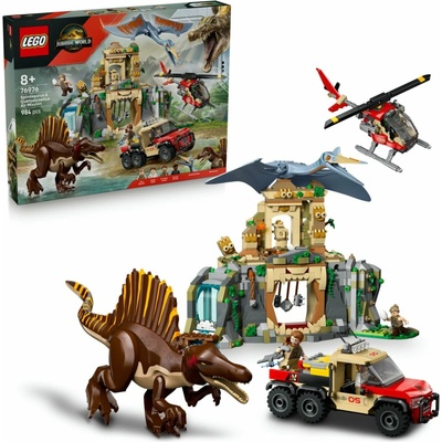 LEGO® Jurassic World 76976 Letecká mise se spinosaurem a quetzalcoatlem