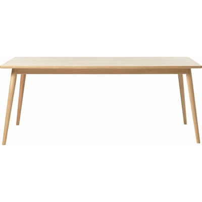 Unique Furniture Barrali Rozkladací jedálenský stôl s doskou v dubovom dekore v prírodnej farbe 190 x 90 cm
