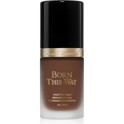 Too Faced Born This Way Flawless Coverage Natural Finish Foundation krycí make-up pre prirodzený vzhľad Ganache 30 ml