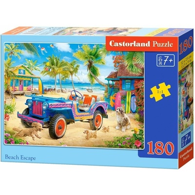 CASTORLAND Útek na pláž 180 dielov