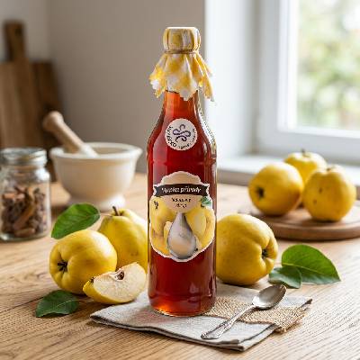 Kapka Přírody Kdoulový sirup 0,5 l