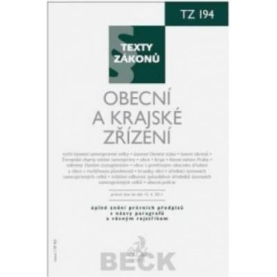 Obecní a krajské zřízení