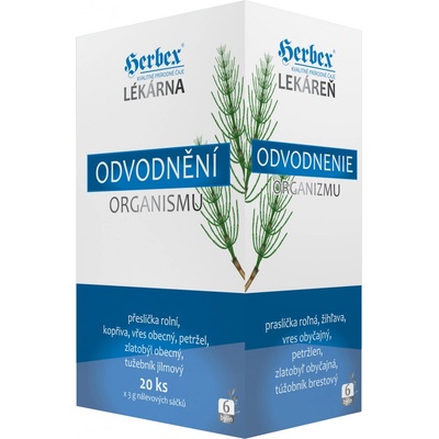 Herbex lékárna Odvodnění organismu 20 x 3 g
