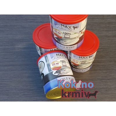 Sokol Falco Max Deluxe Dog Adult Celé ryby 800 g