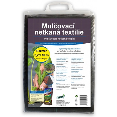Agro mulčovací netkaná textilie 3,2 x 10 m