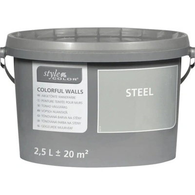 StyleColor Steel 2,5 l sivá