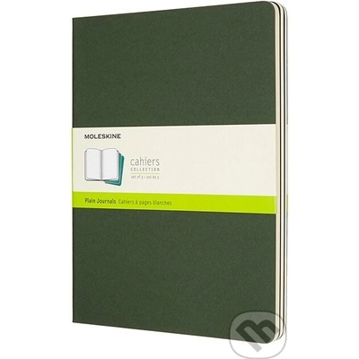 MOLESKINE Sešity 3 ks: čisté zelené