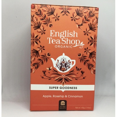 English Tea Shop čaj Jablko šípek skořice Bio 20 ks