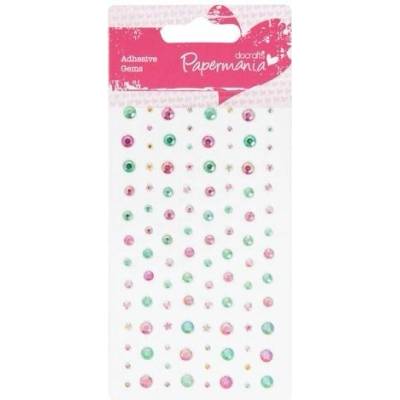 Papermania Irridescent kamínky samolepící PMA 351400 104 ks