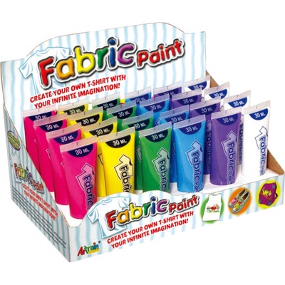 Farby na textil bez zažehlovania 30 ml