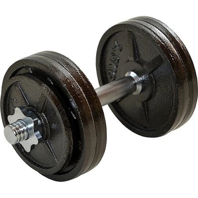 FitnessLine Jednoruční nakládací činka 15 kg