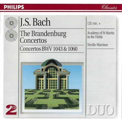 Johann Sebastian Bach - The Brandenburg Concertos - Concertos BWV 1043 & 1060 CD – Hledejceny.cz