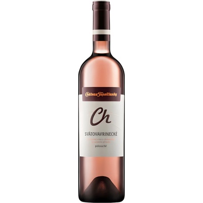 Chateau Topoľčianky Noir Svatovavřinecké Rosé 12,5% 0,75 l (holá láhev)