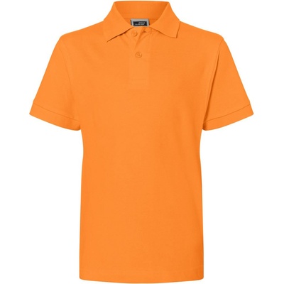 James & Nicholson JN 70K detská piqué polokošeľa orange