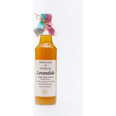 Sedmikráska Bylinný sirup Levandula 0,5 l