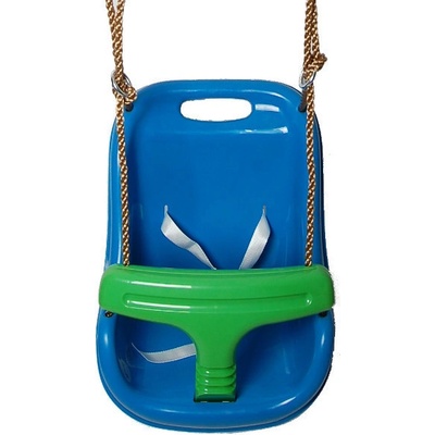 BPP Baby swing Hojdačka pre bábätko modro-limetková