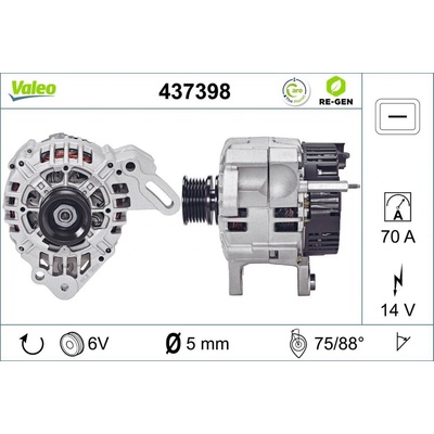 Generátor VALEO 437398