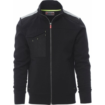 Payper WORK 2.0 mikina na zips Black