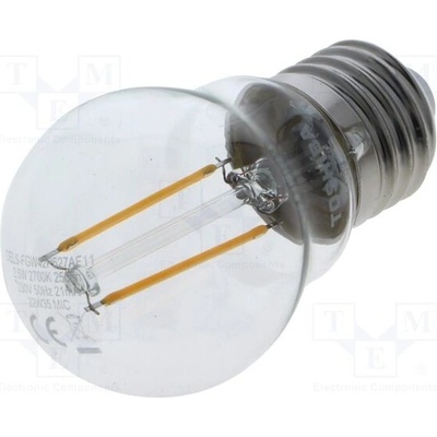TOSHIBA LED LIGHTING DELS-FGW42P527AF11 Žárovka LED; teple bílá; E27; 230VAC; 250lm; 2,5W; 270°; 2700K – Hledejceny.cz