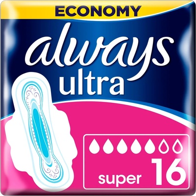 Always Ultra Super Plus Duo 16 ks – Hledejceny.cz