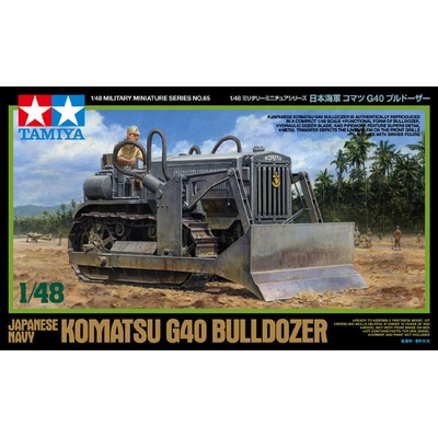 Tamiya Komatsu G40 Bulldozer 1:48