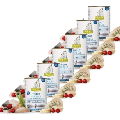 Isegrim Dog Adult trout Multipack 6 x 800 g