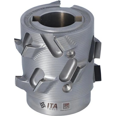 Diamantová frézovací hlava do olepovačky DGM 60x48 d=25+2CH, Z=2+2 (12), DIA=4,5 LH
