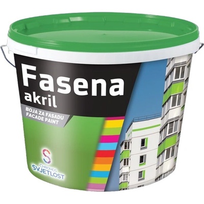 Svjetlost Fasena Akril Biela,15L