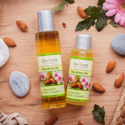 Saloos mandlový olej lisovaný za studena 50 ml – Hledejceny.cz