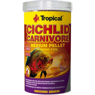 Tropical Cichlid Carnivore Medium Pellet 10 l