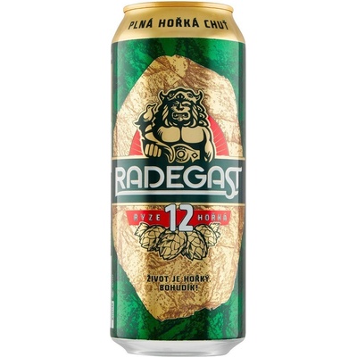 Radegast Ryze hořká 12° 5,1% 0,5 l (plech)