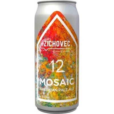 Zichovec Mosaic ALE 12° 0,5 l (plech)