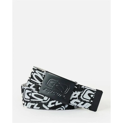 Pásek Rip Curl ARCHIVE REVO WEBBING BELT Black/White