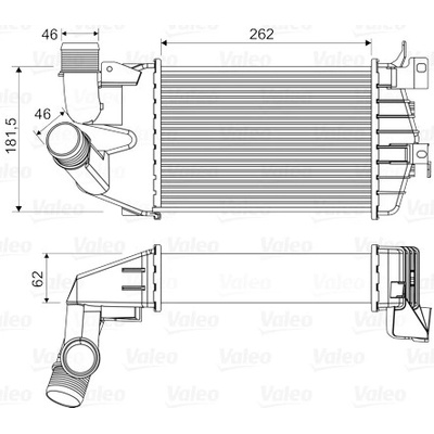 chladič turba VALEO 818556