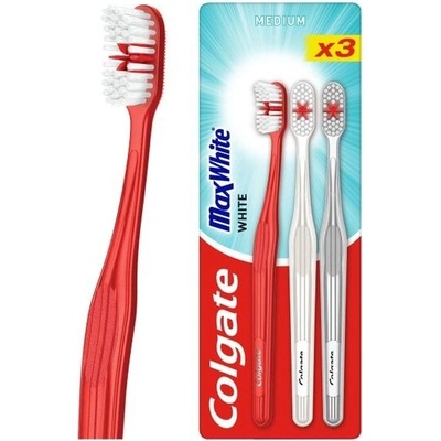 Colgate Max White střední 3 ks