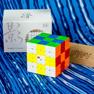 QiYi MoFangGe X-Man Shadow V3 6x6 - magnetická kocka Ball Core UV (QiYi)