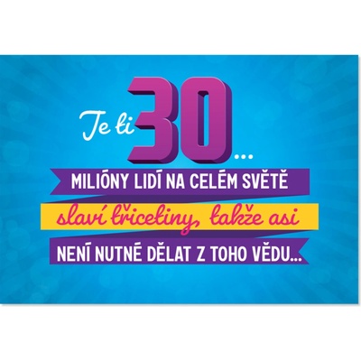 Přání s efekty 30