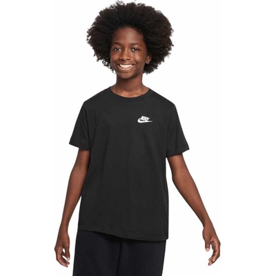 Nike NSW TEE EMB FUTURA LBR K černé FZ5177-010