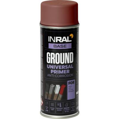 Tegra Inral antikorózny základ v spreji 400 ml RAL 3009 červená hrdzavá