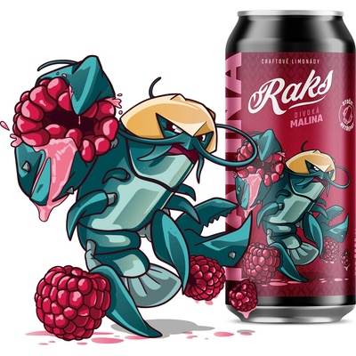 Raks Limonáda malina 0,5 l