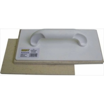 Hladítko s bielou plsťou s plastovou rúčkou 230x140mm