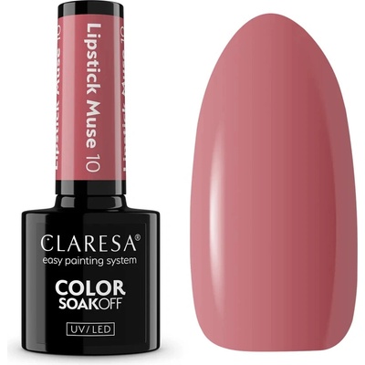 ERANTI Gél lak Claresa Lipstick Muse 10 hlboká chladná ružová 5 g