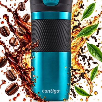 Contigo termohrnek 470 ml modrý SnapSeal