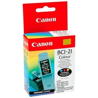Compatible Canon BCI-21 BCI21C - kompatibilní s čipem – Hledejceny.cz